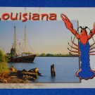 BRAND NEW COOL LOUISIANA CRAWFISH CUT-OUT POSTCARD CRAYFISH CAPITAL OF THE WORLD BRAND NEW COOL LOUISIANA CRAWFISH CUT-OUT POSTCARD CRAYFISH CAPITAL OF THE WORLD