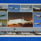 *BRAND NEW* FASCINATING WASHINGTON BALTIMORE SPOTTERS POSTCARD DULLES AIRPORT