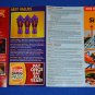 BRAND NEW OUTSTANDING 2018 SIX FLAGS MAGIC MOUNTAIN PARK MAP AND GUIDE KEEPSAKE