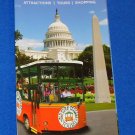 BRAND NEW STUPENDOUS WASHINGTON D.C. OLD TOWN TROLLEY TOURS SUBWAY MAPS KEEPSAKE BRAND NEW STUPENDOUS WASHINGTON D.C. OLD TOWN TROLLEY TOURS SUBWAY MAPS KEEPSAKE