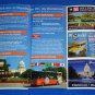 BRAND NEW STUPENDOUS WASHINGTON D.C. OLD TOWN TROLLEY TOURS SUBWAY MAPS KEEPSAKE