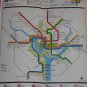 BRAND NEW STUPENDOUS WASHINGTON D.C. OLD TOWN TROLLEY TOURS SUBWAY MAPS KEEPSAKE