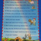 BRAND NEW HILARIOUS SOUTHERN WISDOM POSTCARD TOKEN - GREAT CONVERSATIONAL PIECE
