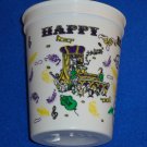 BRAND NEW EXTRAORDINARY NEW ORLEANS MARDI GRAS CUP WITH 7 YEARS MARDI GRAS DATES