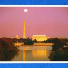 BRAND NEW RADIANT WASHINGTON MONUMENT LINCOLN MEMORIAL POSTCARD WASHINGTON D.C. BRAND NEW RADIANT WASHINGTON MONUMENT LINCOLN MEMORIAL POSTCARD WASHINGTON D.C.