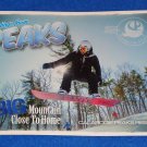 BRAND NEW ONTARIO CANADA CALABOGIE PEAKS RESORT SNOWBOARDER POSTCARD MEMENTO