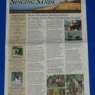 BRAND NEW STUPENDOUS INDIANA DUNES NATIONAL PARK SINGING SANDS NEWSPAPER MEMENTO BRAND NEW STUPENDOUS INDIANA DUNES NATIONAL PARK SINGING SANDS NEWSPAPER MEMENTO