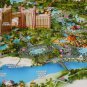 BRAND NEW SUPERB ATLANTIS WATER PARK MAP BROCHURE NASSAU BAHAMAS PARADISE ISLAND