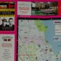 BRAND NEW SENSATIONAL CHICAGO VISITOR FUN MAP ILLINOIS HANDOUT - GREAT REFERENCE