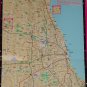 BRAND NEW SENSATIONAL CHICAGO VISITOR FUN MAP ILLINOIS HANDOUT - GREAT REFERENCE
