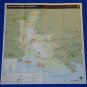 BRAND NEW STAGGERING LOUISIANA ATCHAFALAYA MAP CIRCULAR NATIONAL HERITAGE AREA