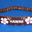 BRAND NEW SENSATIONAL HANDCRAFTED HAWAIIAN BRACELET WHITE FLOWERS COCONUT SHELL