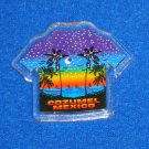 BRAND NEW STAGGERING MEXICO COZUMEL T-SHIRT SUNSET BEACH MAGNET COLLECTOR'S ITEM BRAND NEW STAGGERING MEXICO COZUMEL T-SHIRT SUNSET BEACH MAGNET COLLECTOR'S ITEM