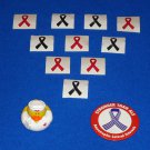 BRAND NEW BRILLIANT NURSE RUBBER DUCK DECORATION + BONUS ALS PIN AND 10 STICKERS
