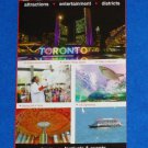 BRAND NEW BRILLIANT CANADA 2018-19 EXPLORE TORONTO VISITOR FUN MAP COLLECTIBLE