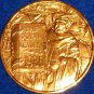 THE ROYAL ACADEMY AUTHENTIC NEW ORLEANS MARDI GRAS DOUBLOON COIN PROFESSOR GLOBE