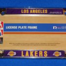 BRAND NEW LOS ANGELES LAKERS CHROME AUTO LICENSE PLATE FRAME NBA TEAM **SEALED**