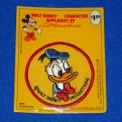 *BRAND NEW* RARE WALT DISNEY DONALD DUCK PATCH APPLIQUES BY STREAMLINE *SEALED*