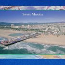 *BRAND NEW* SENSATIONAL SANTA MONICA PIER POSTCARD CALIFORNIA PACIFIC PARK BEACH