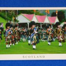 BRAND NEW EXTRAORDINARY SCOTLAND BRAEMAR GATHERING MASSED BANDS PARADE POSTCARD