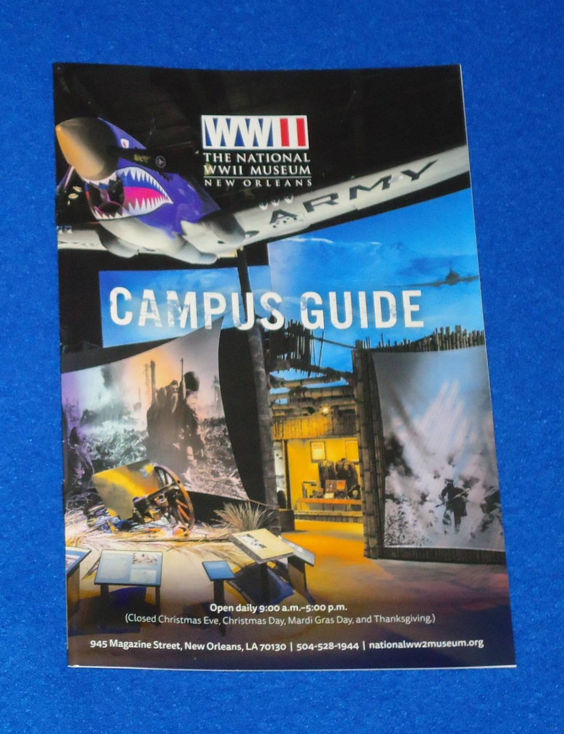 BRAND NEW EXTRAORDINARY NATIONAL WORLD WAR II MUSEUM CAMPUS GUIDE COMMEMORATIVE
