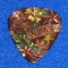 BRAND NEW UNIQUE COOL HAWAII ALOHA TIKI STATUES FLOWERS GUITAR PICK COLLECTIBLE
