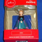 BRAND NEW HALLMARK WALT DISNEY ANNA FROZEN MOVIE CHRISTMAS ORNAMENT COLLECTIBLE