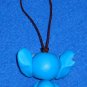 BRAND NEW COOL "WALT DISNEY" LILO & STITCH CHARACTER PLASTIC FIGURE WITH STRAP
