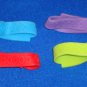 BRAND NEW FOUR AWESOME SCIENCE PARTY DNA RUBBER BRACELETS - OMG ASAP LOL ROTFL