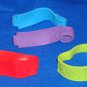 BRAND NEW FOUR AWESOME SCIENCE PARTY DNA RUBBER BRACELETS - OMG ASAP LOL ROTFL