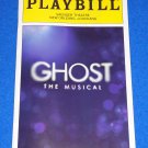 GHOST THE MUSICAL PLAYBILL BASED ON THE PATRICK SWAYZE DEMI MOORE 90S MOVIE