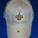 BRAND NEW STAGGERING NEW ORLEANS SAINTS FLEUR DE LIS CRUCIAL CATCH BASEBALL CAP