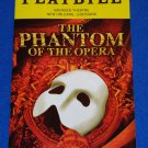 THE PHANTOM OF THE OPERA PLAYBILL MUSICAL ANDREW LLOYD WEBBER TONY AWARD WINNER THE PHANTOM OF THE OPERA PLAYBILL MUSICAL ANDREW LLOYD WEBBER TONY AWARD WINNER