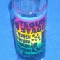 BRAND NEW DAZZLING MEXICO PROGRESO 4 TEQUILA STAGES RAINBOW COLORS SHOT GLASS