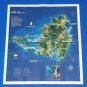 BRAND NEW OUTSTANDING ST. MAARTEN THE FRIENDLY ISLAND & MAP BROCHURE COLLECTIBLE
