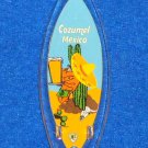 BRAND NEW REMARKABLE MEXICO COZUMEL SURFBOARD SOMBRERO CACTUS MAGNET COLLECTIBLE