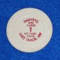 SUPERB UNIQUE USED LAKE TAHOE HARVEY'S RESORT HOTEL CASINO CHIP COLLECTOR'S ITEM