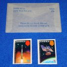 ***BRAND NEW*** DOMINICA TIROS NIMBUS WEATHER SATELLITE STAMPS 100TH ANNIVERSARY