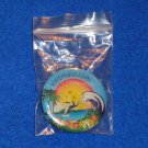 BRAND NEW SPLASHY VISIT MAUI PIN TOKEN WHALE PALM TREES FLOWERS FACTORY SEALED