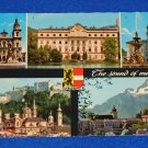 VINTAGE THE SOUND OF MUSIC 5 SCENES POSTCARD VON TRAPP FAMILY SALZBURG AUSTRIA