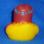 BRAND NEW UNIQUE CHARMING HIPPIE RUBBER DUCK 60'S HIPSTER BEATNIK