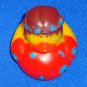 BRAND NEW UNIQUE CHARMING HIPPIE RUBBER DUCK 60'S HIPSTER BEATNIK