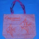 BRAND NEW GORGEOUS MEXICO COZUMEL ZIPPER CANVAS SHOPPER BAG BEACH TRAVEL TOTE