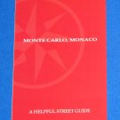 *BRAND NEW* COOL VIKING CRUISE MONACO MONTE CARLO MAP BROCHURE *GREAT REFERENCE*