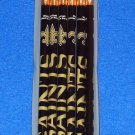 BRAND NEW SUPERB NEW ORLEANS SAINTS 6 PACK PENCILS NFL TEAM FLEUR DE LIS HELMET