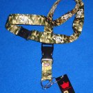 BRAND NEW DYNAMIC LOUISIANA STATE UNIVERSITY LSU TIGERS LANYARD KEYCHAIN MEMENTO