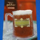 *BRAND NEW* HARRY POTTER BUTTERBEER POSTCARD UNIVERSAL STUDIOS *OWL POST STAMP*