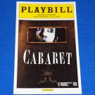CABARET MUSICAL PLAYBILL KIT KAT KLUB SALLY BOWLES ISHERWOOD KANDER EBB BERLIN CABARET MUSICAL PLAYBILL KIT KAT KLUB SALLY BOWLES ISHERWOOD KANDER EBB BERLIN