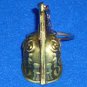 BRAND NEW ELECTRIFYING ROME ITALY GLADIATOR HELMET KEYCHAIN COLLECTOR'S ITEM