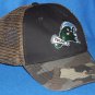 BRAND NEW ASTOUNDING TULANE UNIVERSITY GREEN WAVE MASCOT ANGRY WAVE BASEBALL CAP